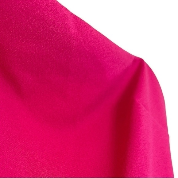 B. Darlin Pink Bodycon Strappy Back Mini Dress With Leg Slit Size Small - Picture 11 of 13